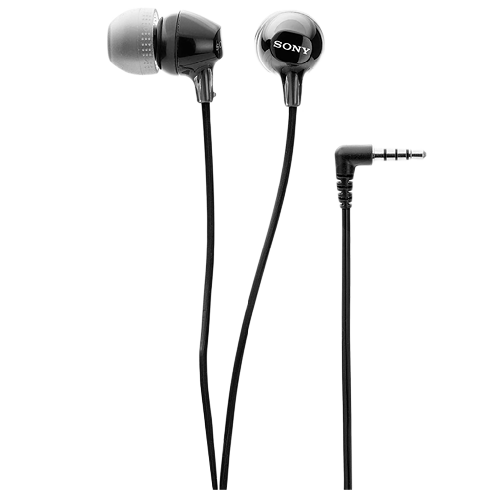 SONY MDR EX14AP Wired Earphone with Mic In Ear Black